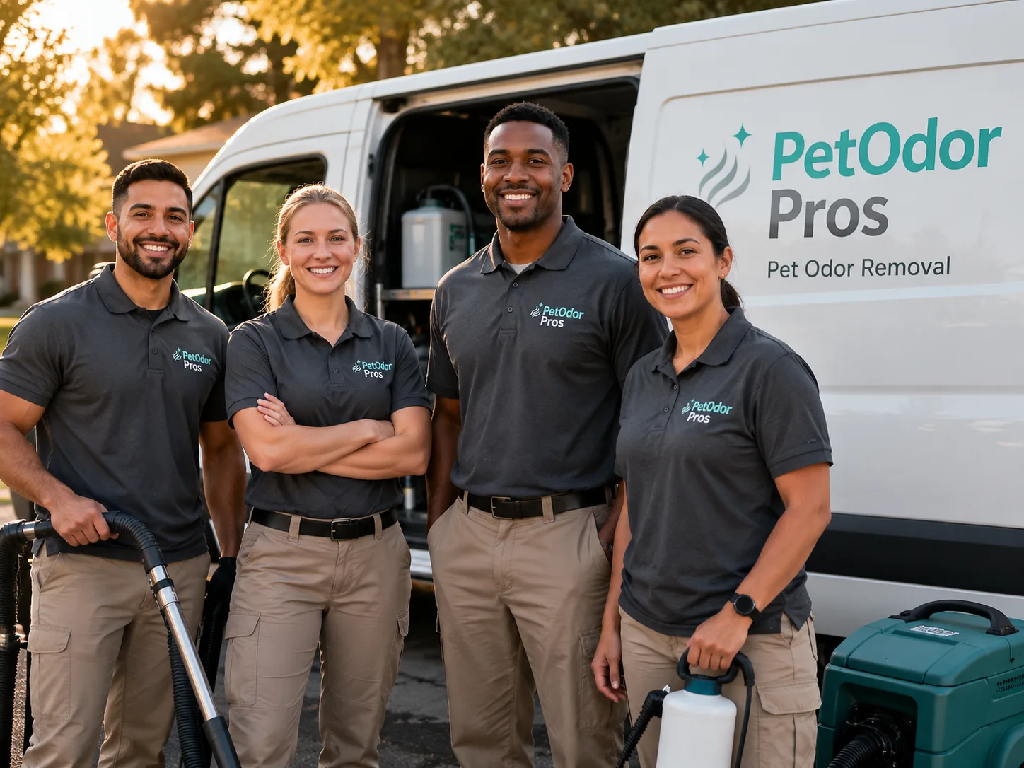 Pet Odor Removal team serving Florence, TX